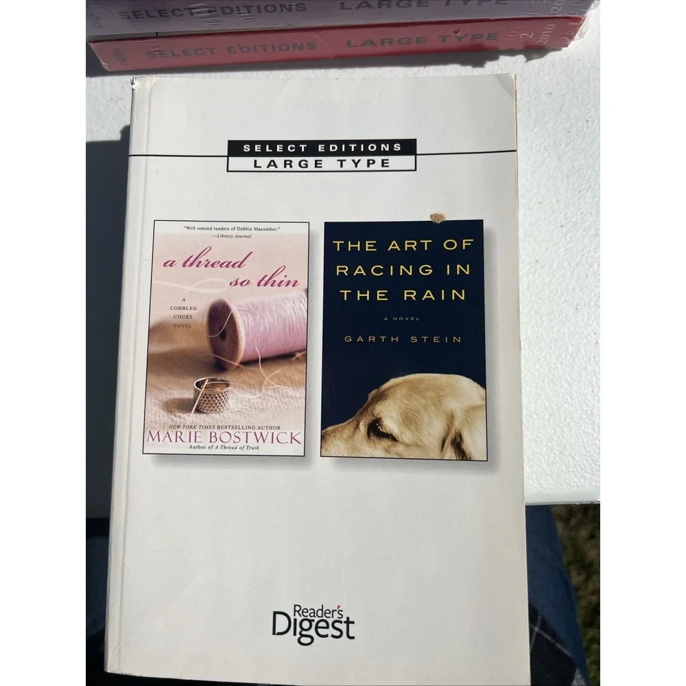 Reader's Digest Select Edition Large Print  4 books from 2010 - 8 stories